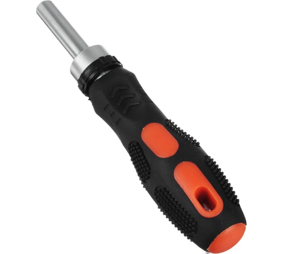 Отвертка ЕРМАК реверсивная, адаптер 1/4, биты: SL4,SL5.5,SL6.5,PH1,PH2,PZ1,PZ2,TORX10,TORX15,TORX20 651-197