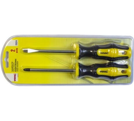 Набор отверток WMC TOOLS 2пр, в блистере WMC-2024(50001)