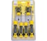 Набор отверток WMC TOOLS 6 пр, в блистере 7004A 2064 3