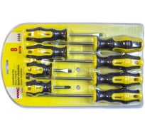 Набор отверток WMC TOOLS в блистере, 8 предметов WMC-2084(50003)