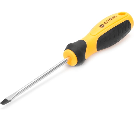 Шлицевая отвертка SITOMO SL 4х75, 155 мм, CrV SIT 856480