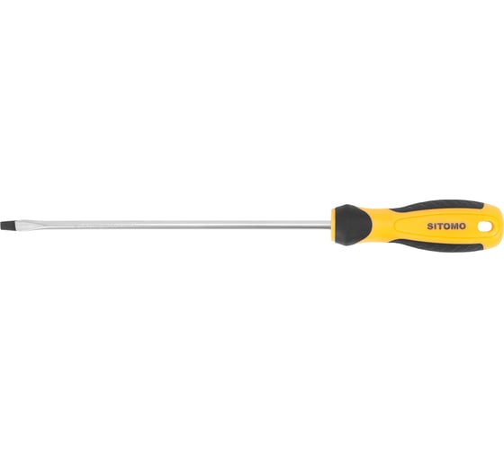 Шлицевая отвертка SITOMO SL 4х150, 230 мм CrV SIT 856497
