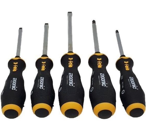 Набор ударных отверток Felo Ergonic SL/PH, 5 штук 45095248