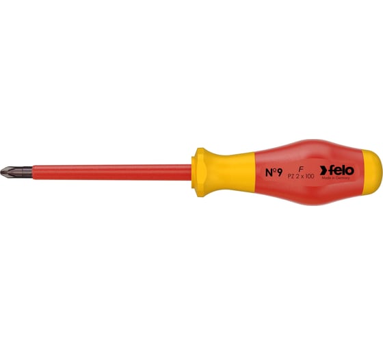 Крестовая отвертка Felo PZ2X100, диэлектрическая 91520390