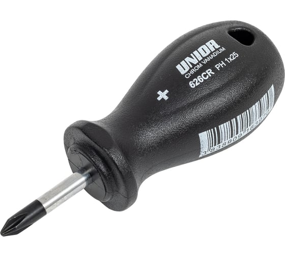 Отвертка Unior крестовая укороченная PH 1x25 3838909163970