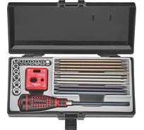 Набор отвёртка-трещотка со сменными насадками FORCE 2263