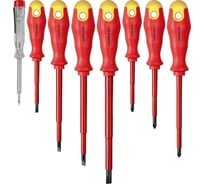 Отвёртка 90 000 OHT-Otd01-H8 (диэлектрическая, набор 8 шт.) ОНЛАЙТ 90000