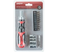 GREPP Набор бит с магнитным держателем (16шт) /6/48 11709