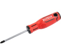 Отвертка Elitech PZ1X75мм 211302 207148
