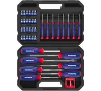 Набор отверток и бит в кейсе WORKPRO 56шт. WP200518