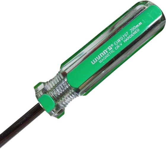 Отвертка шлицевая Tools WYNNS 200_6,0 4шт. W0397E-(4) 00000017982