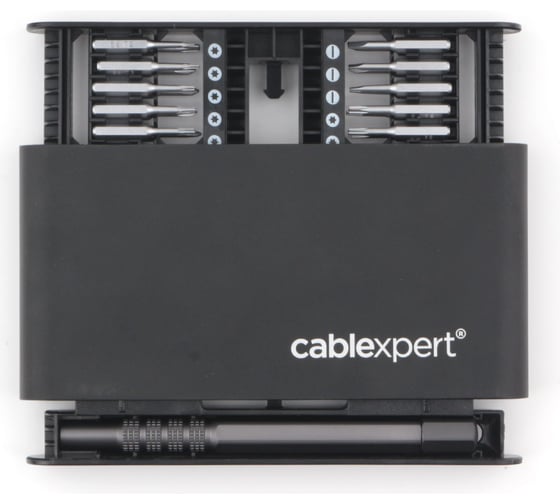 Отвертка с набором бит Cablexpert, 21 предмет TK-SD-09R