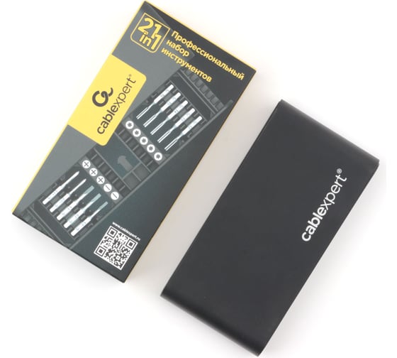 Отвертка с набором бит Cablexpert, 21 предмет TK-SD-09R