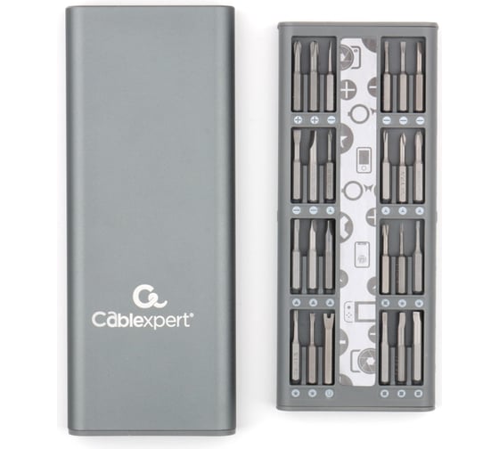 Отвертка с набором бит Cablexpert, 49 предметов TK-SD-08R