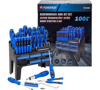 Набор отверток и бит Forsage 100 предметов F-10100(64754)