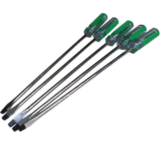 Отвертка шлицевая WYNNS Tools 200x5.0, 5 шт W0394E-(5) 00000017969 1