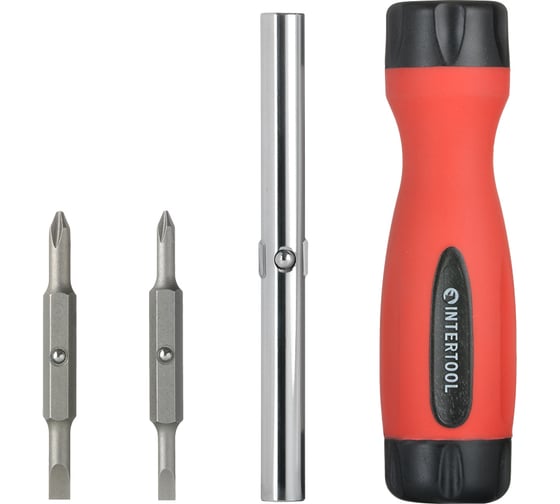Отвертка INTERTOOL 4 в 1 VT-1008