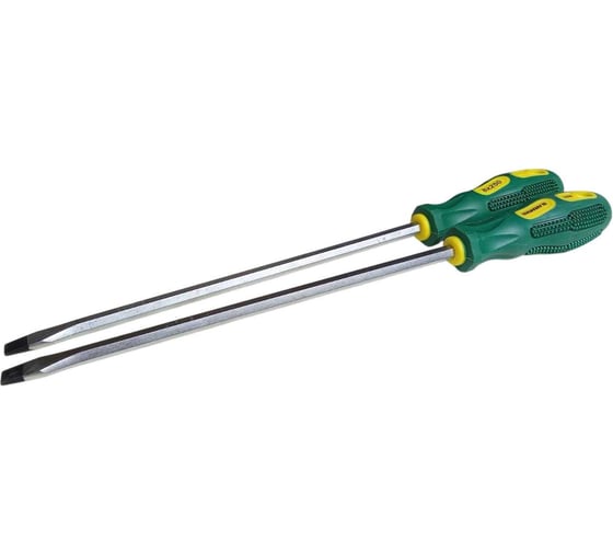 Отвертка шлицевая WYNNS 250_8,0 с усилителем под ключ 2шт. W0398O-(2)/ Tools 00000018003 1
