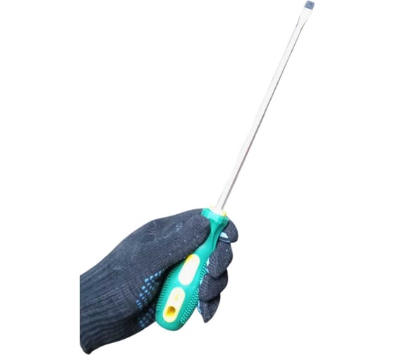 Отвертка шлицевая WYNNS 250_8,0 с усилителем под ключ 2шт. W0398O-(2)/ Tools 00000018003