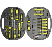 Отвертки в наборе EКТО 48 предметов, хромванадиевая сталь SN-022