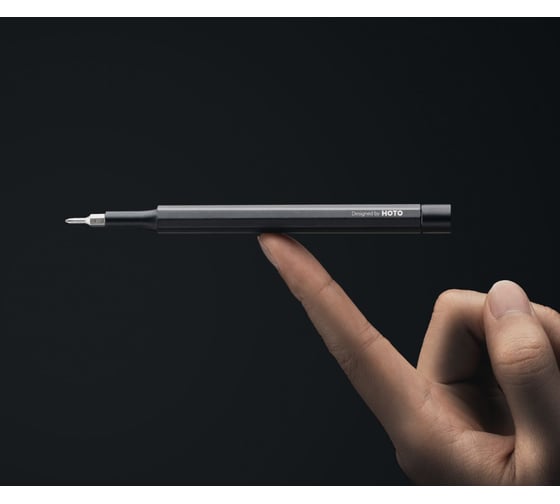 Карманная отвёртка с набором бит HOTO Pocket Precision Screwdriver SE черный HFT0004GL