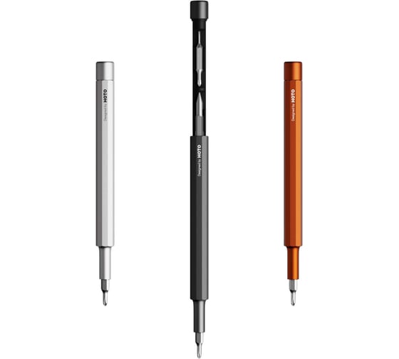 Карманная отвёртка-ручка с набором бит HOTO Pocket PrecisionScrewdriver SE красный HFT0005GL
