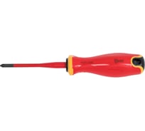 Отвертка диэлектрическая КВТ PZ/ FL1x80 серия СЛИМ 103013