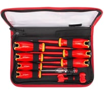 Набор диэлектрических отверток КВТ НИО-2210к серия СЛИМ 103017