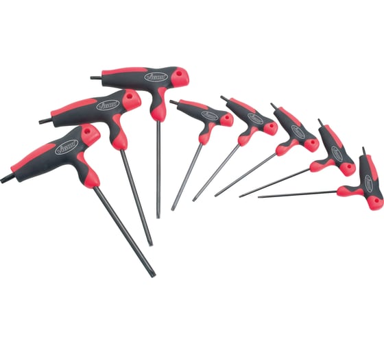 Набор отверток HAZET VIGOR TORX с T-образной рукояткой, 8 предметов V1410