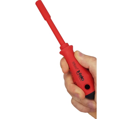 Диэлектрическая отвертка Felo под биты 1/4" 51812590