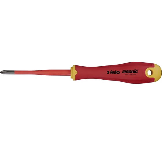Диэлектрическая отвертка Felo PH 1х80, E-Slim Ergonic 41419290