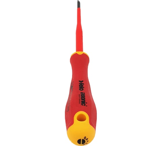 Диэлектрическая отвертка Felo SL 3,5х0,6, E-Slim Ergonic 41393590