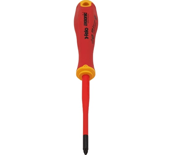 Диэлектрическая отвертка Felo PZ 1х80, E-Slim Ergonic 41519290