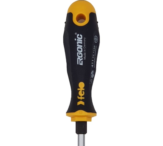 Крестовая отвертка Felo с шестигранным лезвием Ergonic PZ 1X80 41110240