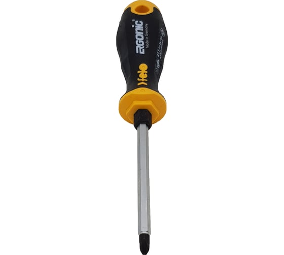 Крестовая отвертка Felo с шестигранным лезвием Ergonic PZ 2X100 41120340