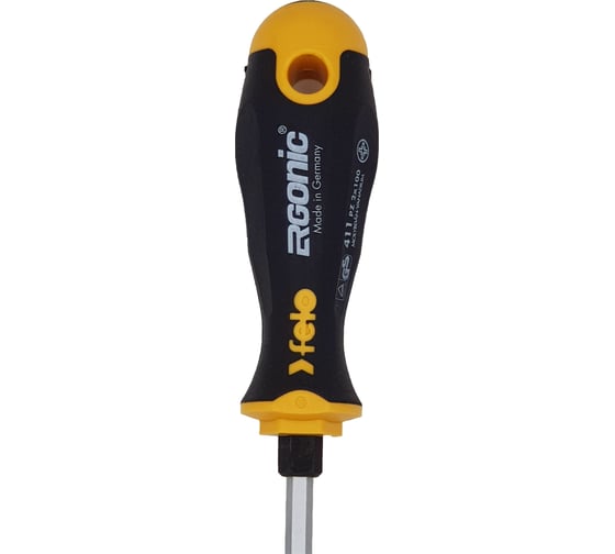 Крестовая отвертка Felo с шестигранным лезвием Ergonic PZ 2X100 41120340