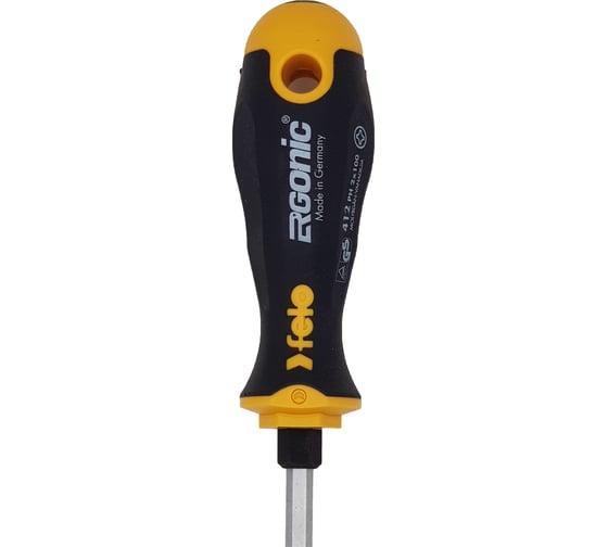 Крестовая отвертка Felo с шестигранным лезвием Ergonic PH 2X100 41220340