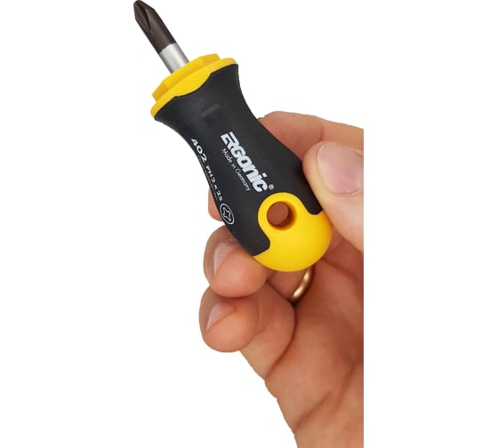 Крестовая отвертка Felo Ergonic Stubby PH2х25 46202010