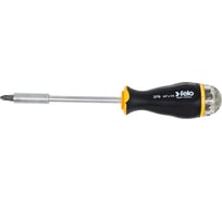 Отвертка Felo с увеличенным магнитным держателем, с набором бит SL, PH, PZ 8шт 37604105