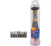 Отвертка реверсивная Forsage с набором бит F-32810(65127)