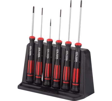 Набор прецизионных отвёрток Ceta Form 6 шт SL/PH, H99-12-06