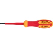 Отвёртка диэлектрическая Ceta Form 1000V hex 4x80 мм, длина 180мм, G06-040-080