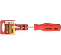 Отвертка Волжский инструмент прямой шлиц SL 8х150 красная ручка 5705074