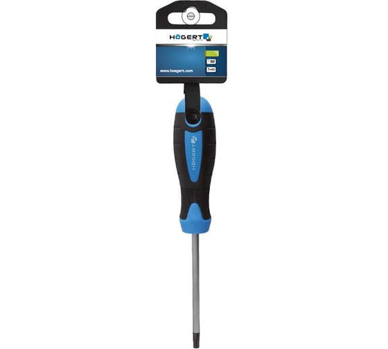 Отвертка HOEGERT TECHNIK TORX T25, 100 мм, сталь S2 HT1S056