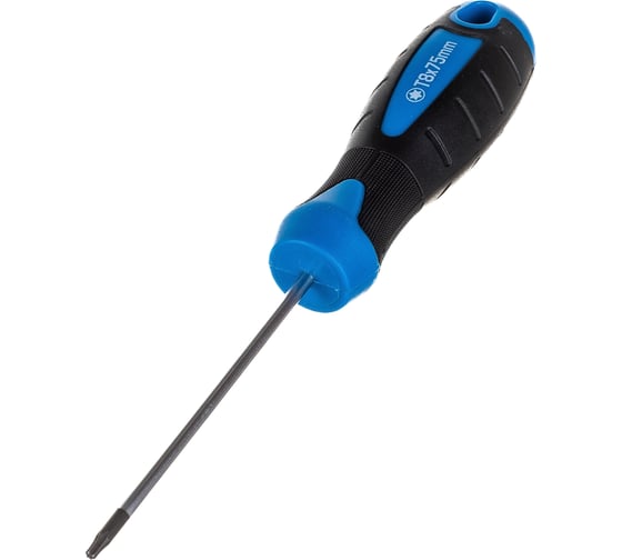 Отвертка HOEGERT TECHNIK TORX T8, 75 мм, сталь S2 HT1S051