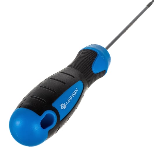 Отвертка HOEGERT TECHNIK TORX T8, 75 мм, сталь S2 HT1S051