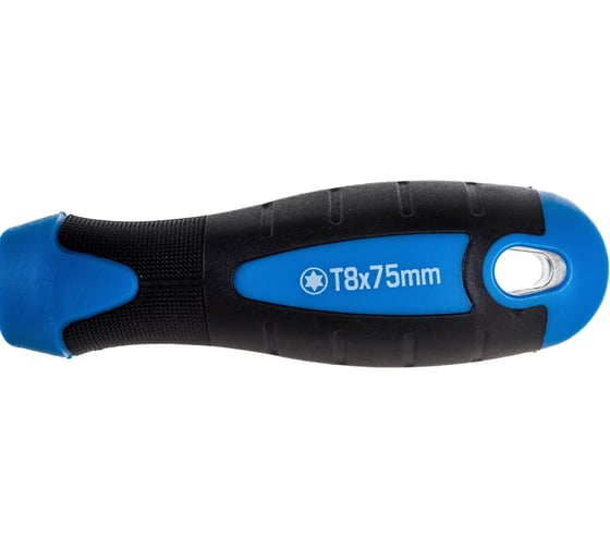Отвертка HOEGERT TECHNIK TORX T8, 75 мм, сталь S2 HT1S051