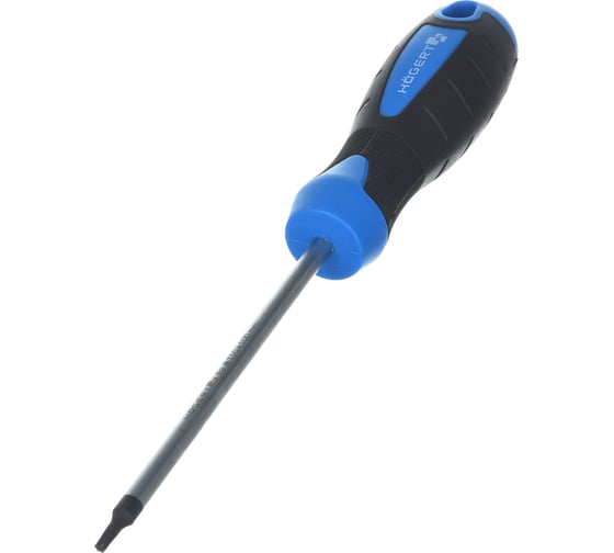 Отвертка HOEGERT TECHNIK TORX T10, 100 мм, сталь S2 HT1S053