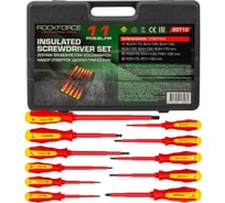 Отвертки диэлектрические Rockforce набор 11 предметов RF-20712(65818)