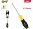 Шлицевая отвертка Deli DL6350751N, SL5x75мм, сталь Cr-V, двухкомпонентная прорезиненная рукоять 183543 2